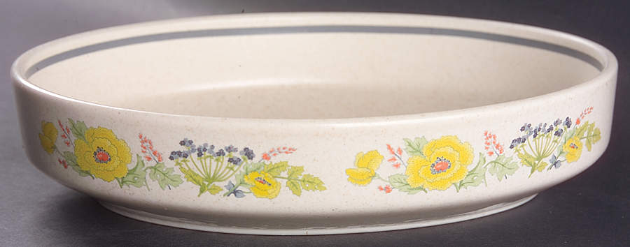 Summer Spice 9" Oval Vegetable Bowl by Lenox-1