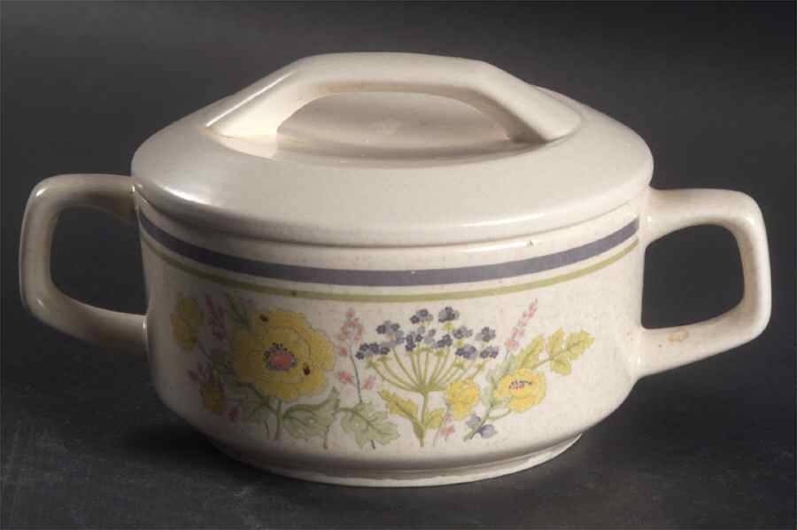 Summer Spice Sugar Bowl & Lid by Lenox-1
