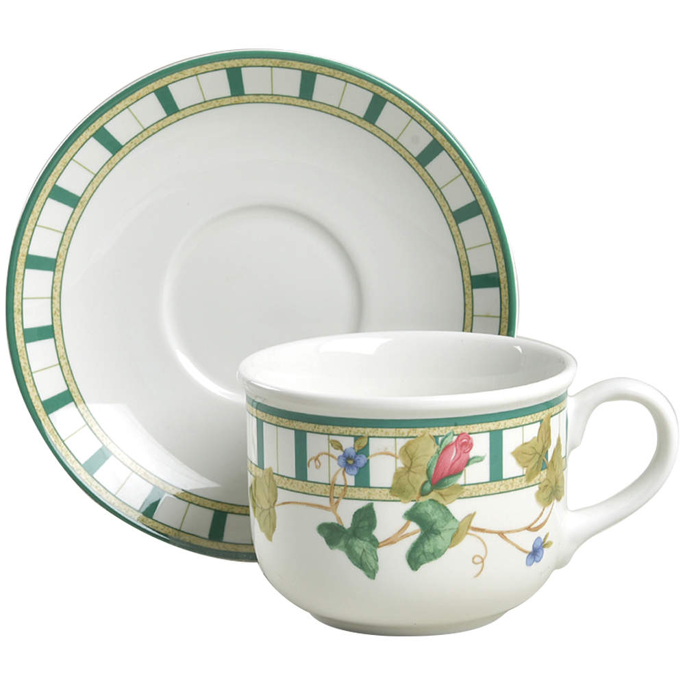 Summer Terrace Flat Cup & Saucer Set by Lenox-1