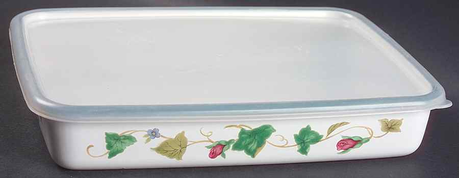 Summer Terrace Lid-Plastic/Rect Baker/Metal10 by Lenox-1