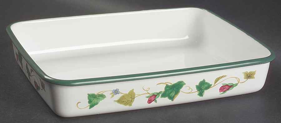 Summer Terrace 10" Metal Rectangular Baker by Lenox-1