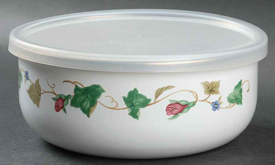 Summer Terrace 7" Metal Bowl & Plastic Lid by Lenox-1