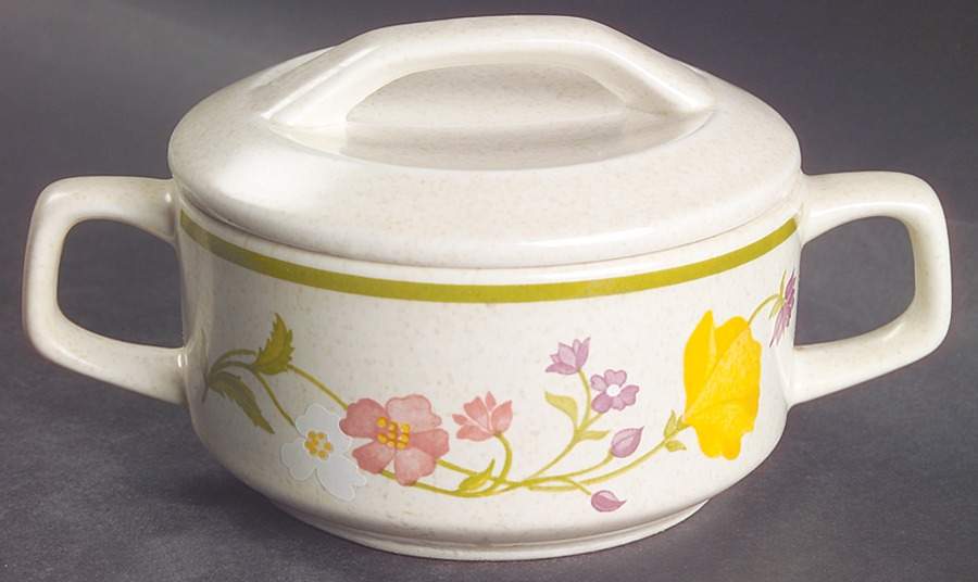 Summer Wind Sugar Bowl & Lid by Lenox-1