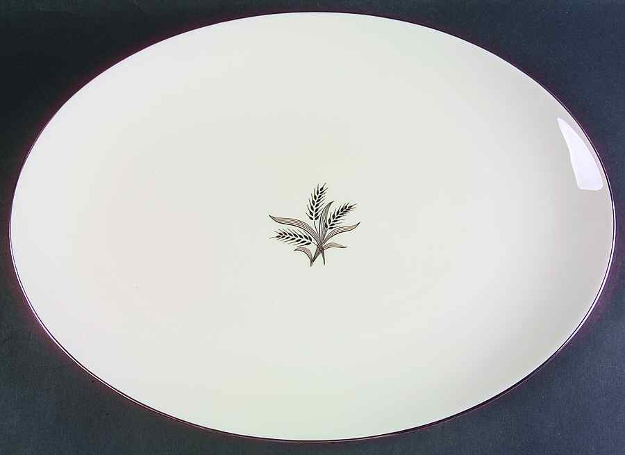 Symphony 17" Oval Serving Platter by Lenox-1
