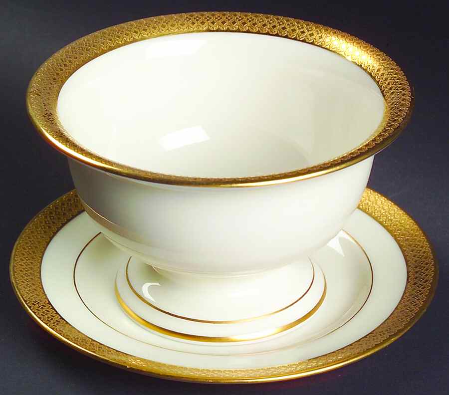 T6 Mayonnaise Bowl & Underplate by Lenox-1