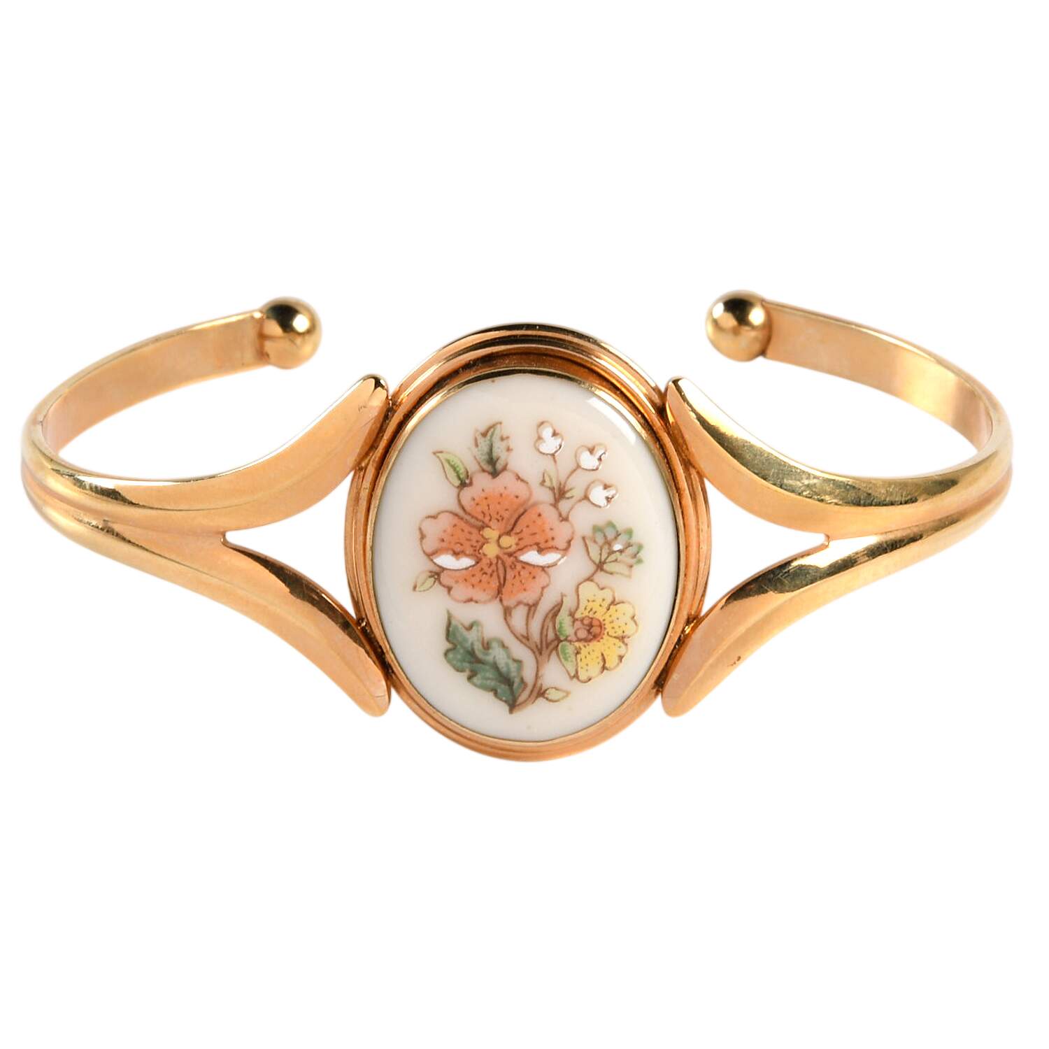 Temple Blossom Cuff Bracelet by Lenox-1
