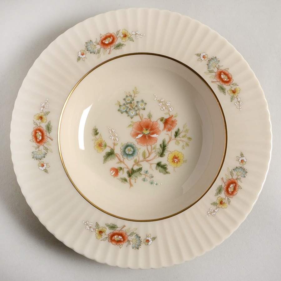 Temple Blossom Rim Soup Bowl by Lenox-1