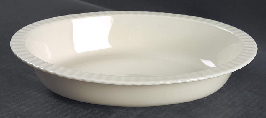Temple Off White 9" Oval Vegetable Bowl by Lenox-1