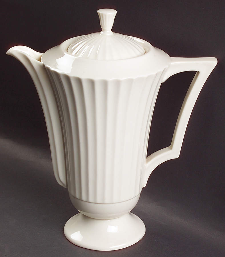 Temple Off White Coffee Pot & Lid by Lenox-1