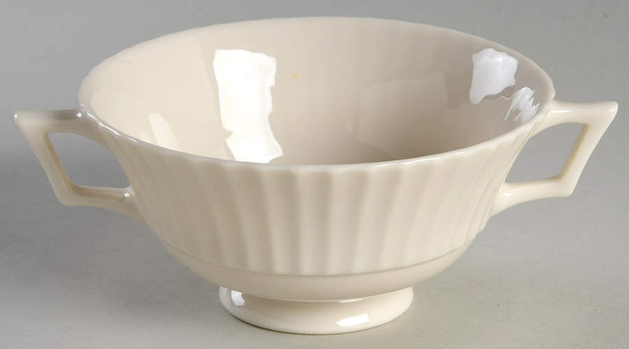 Temple Off White Footed Cream Soup Bowl by Lenox-1