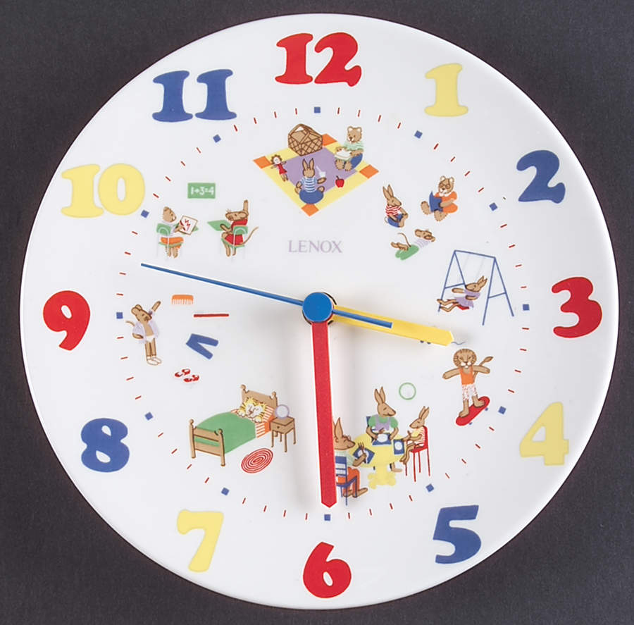 Teacher's Pet Hanging Wall Clock by Lenox-1
