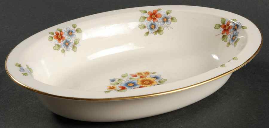 Teresa 9" Oval Vegetable Bowl by Lenox-1