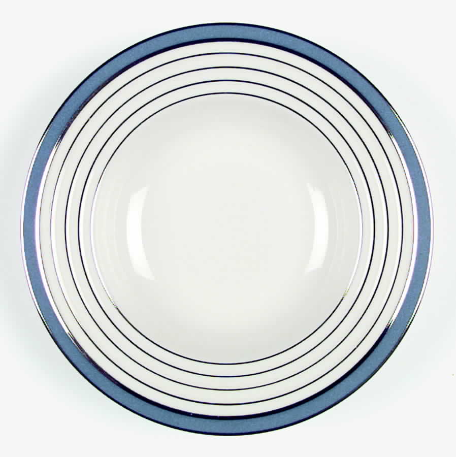 Terrace Blue Rim Soup Bowl by Lenox-1