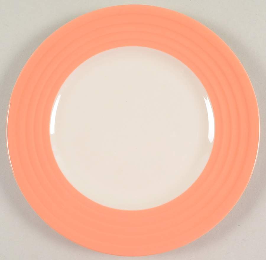Terrace (Coral Rim) Bread & Butter Plate by Lenox-1