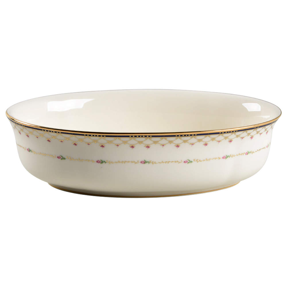 Terrace Rose 10" Oval Vegetable Bowl by Lenox-1