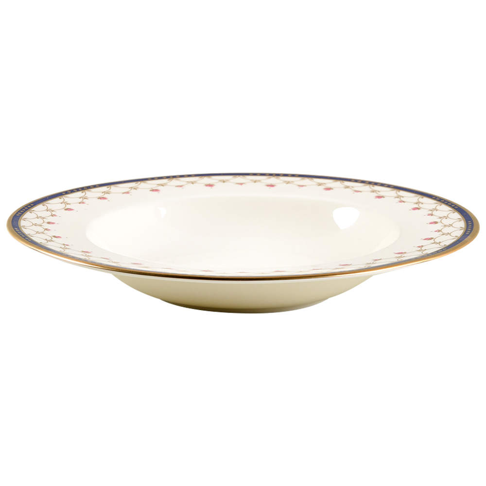Terrace Rose Rim Soup Bowl by Lenox-1