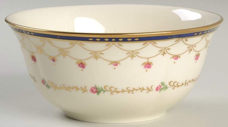 Terrace Rose Fruit/Dessert (Sauce) Bowl by Lenox-1