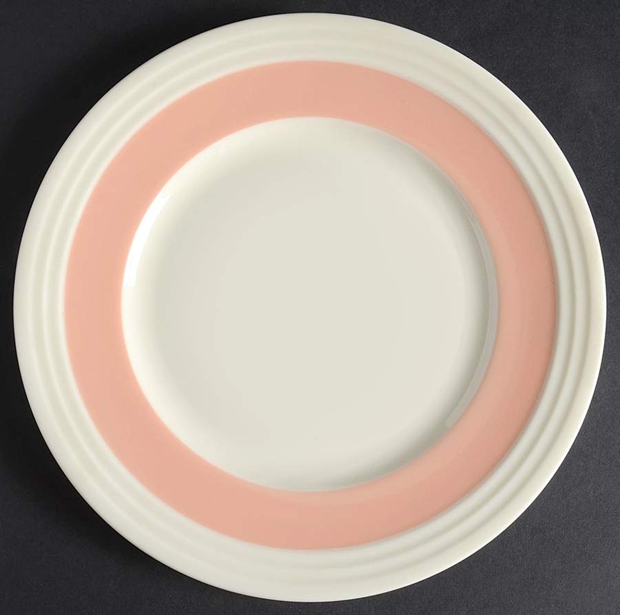 Three Step Coral Salad Plate by Lenox-1