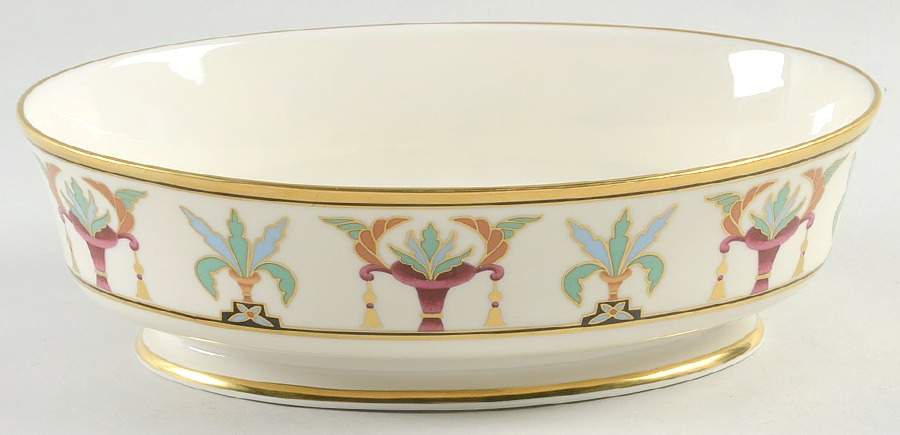 Tosca 9" Oval Vegetable Bowl by Lenox-1