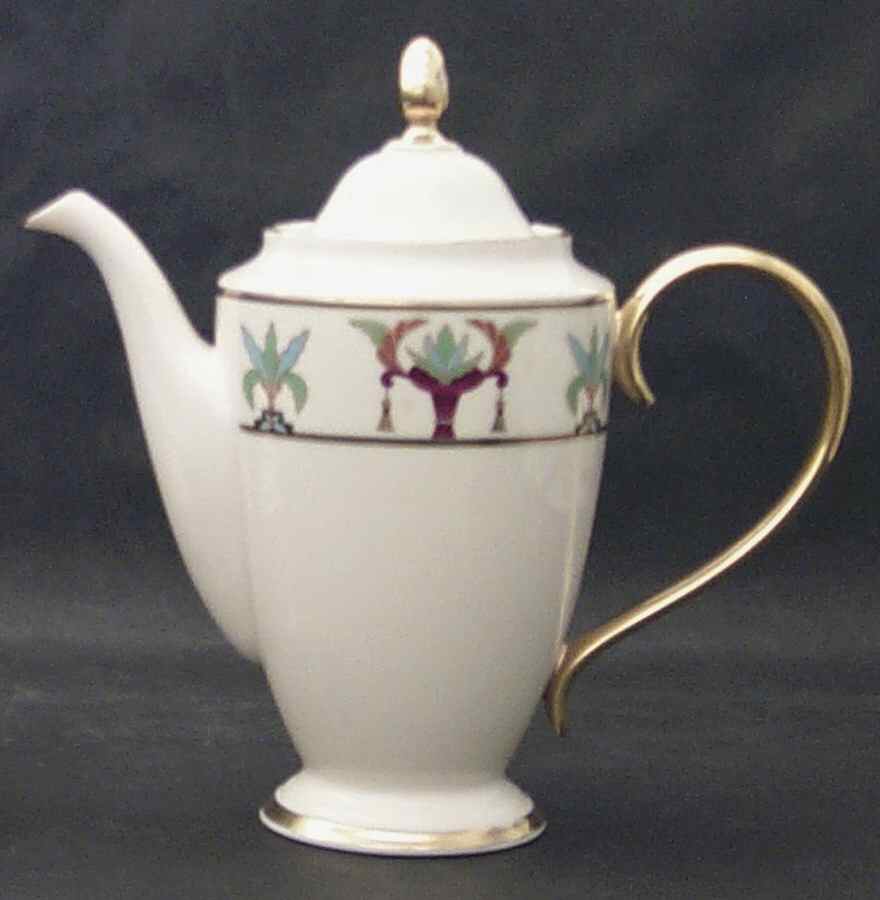 Tosca 1999 Shape Coffee Pot & Lid by Lenox-1
