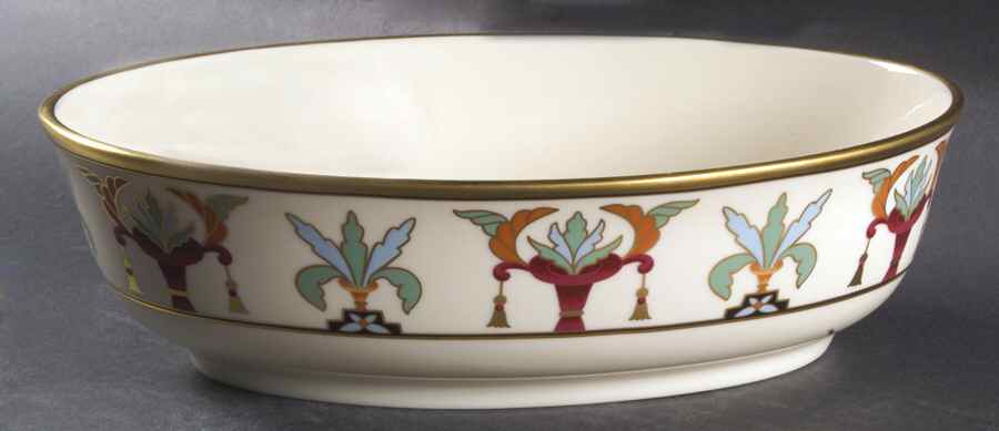 Tosca 99 Shape 9" Oval Vegetable Bowl by Lenox-1