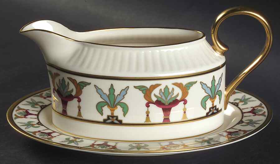 Tosca Gravy Boat & Underplate/Relish by Lenox-1