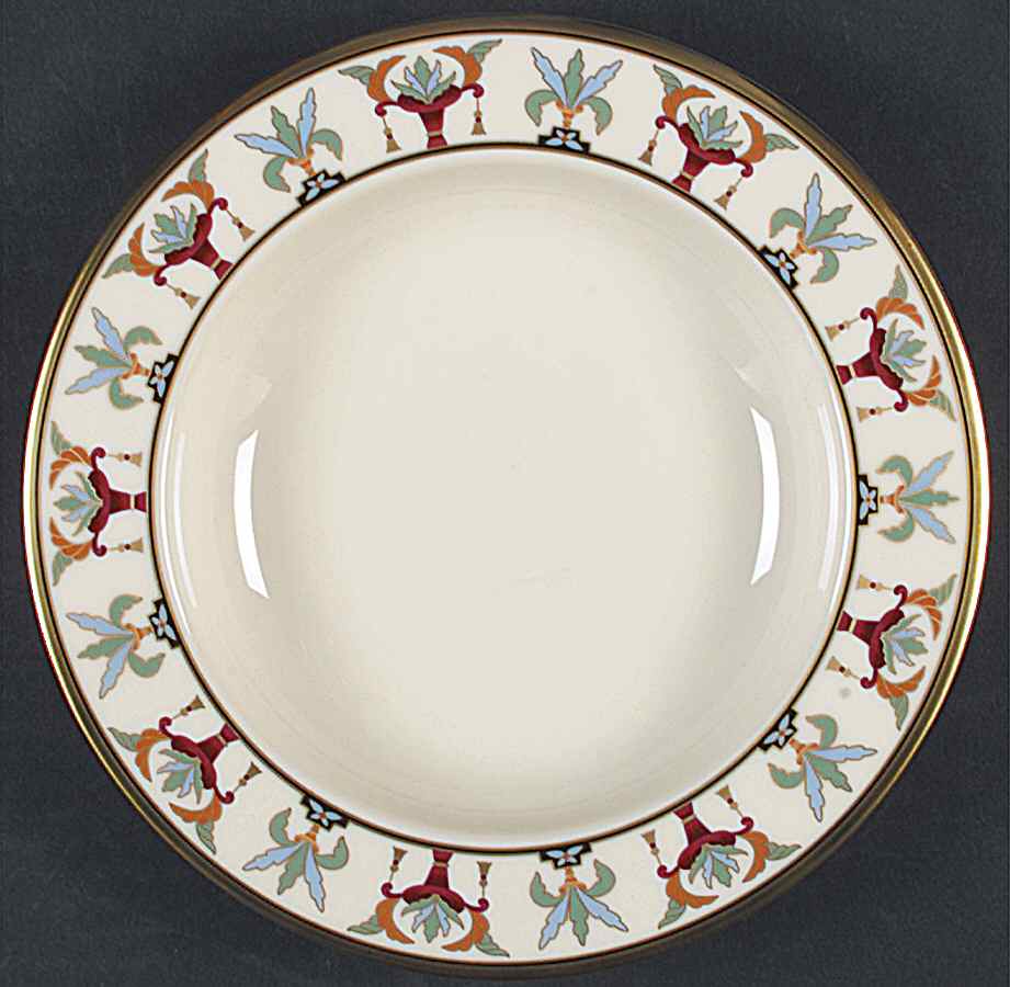 Tosca 9" 1999 Shape Soup/Pasta Bowl by Lenox-1