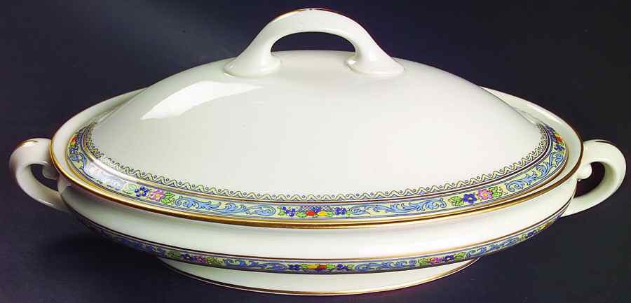 Trent Oval Covered Vegetable by Lenox-1