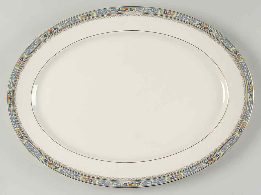 Trent 16" Oval Serving Platter by Lenox-1