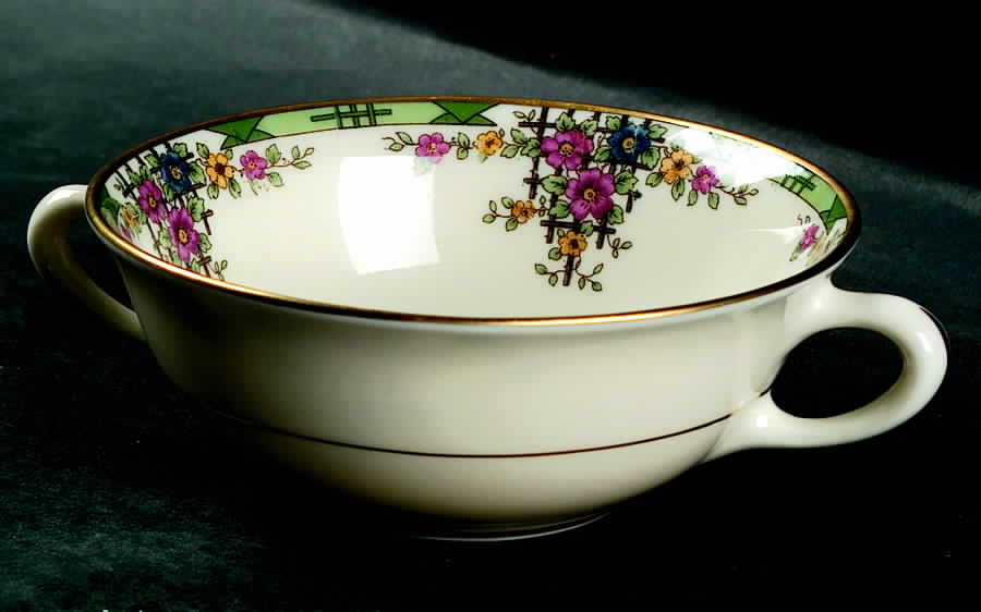 Trellis Flat Cream Soup Bowl by Lenox-1