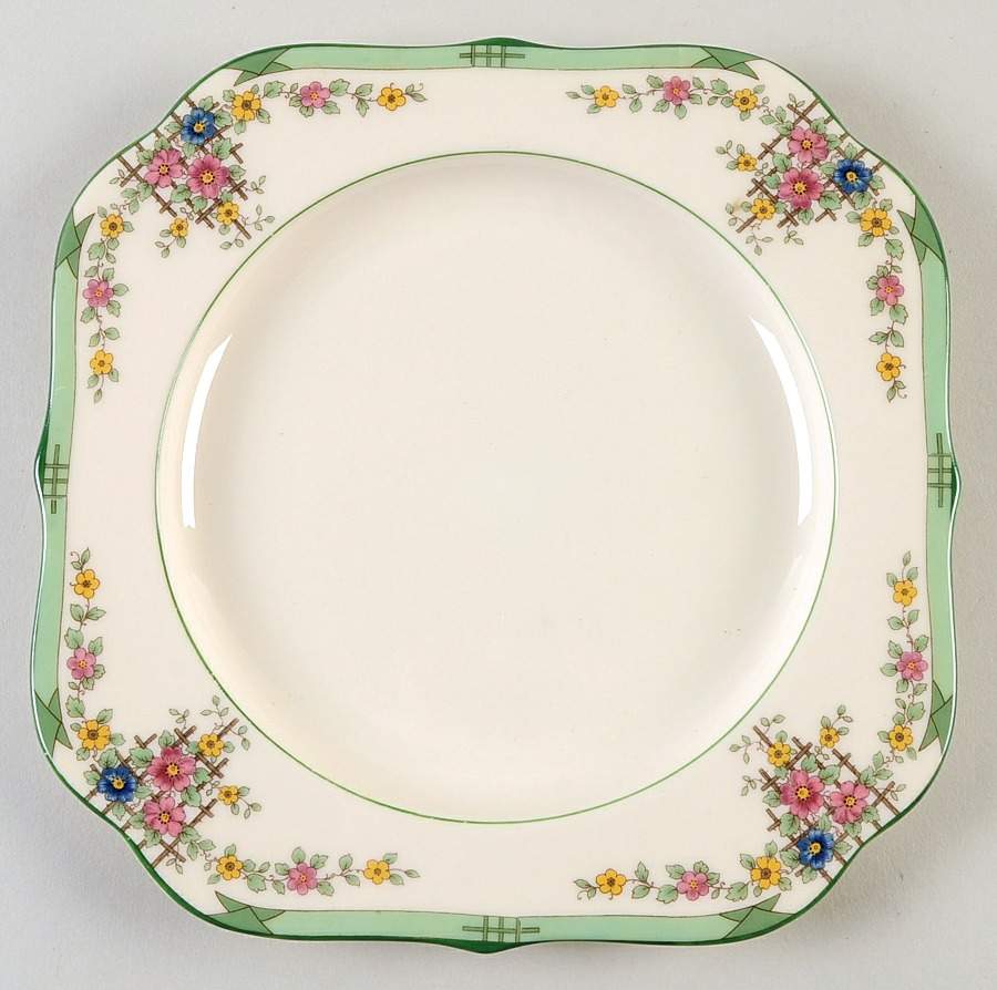 Trellis Square Salad Plate by Lenox-1