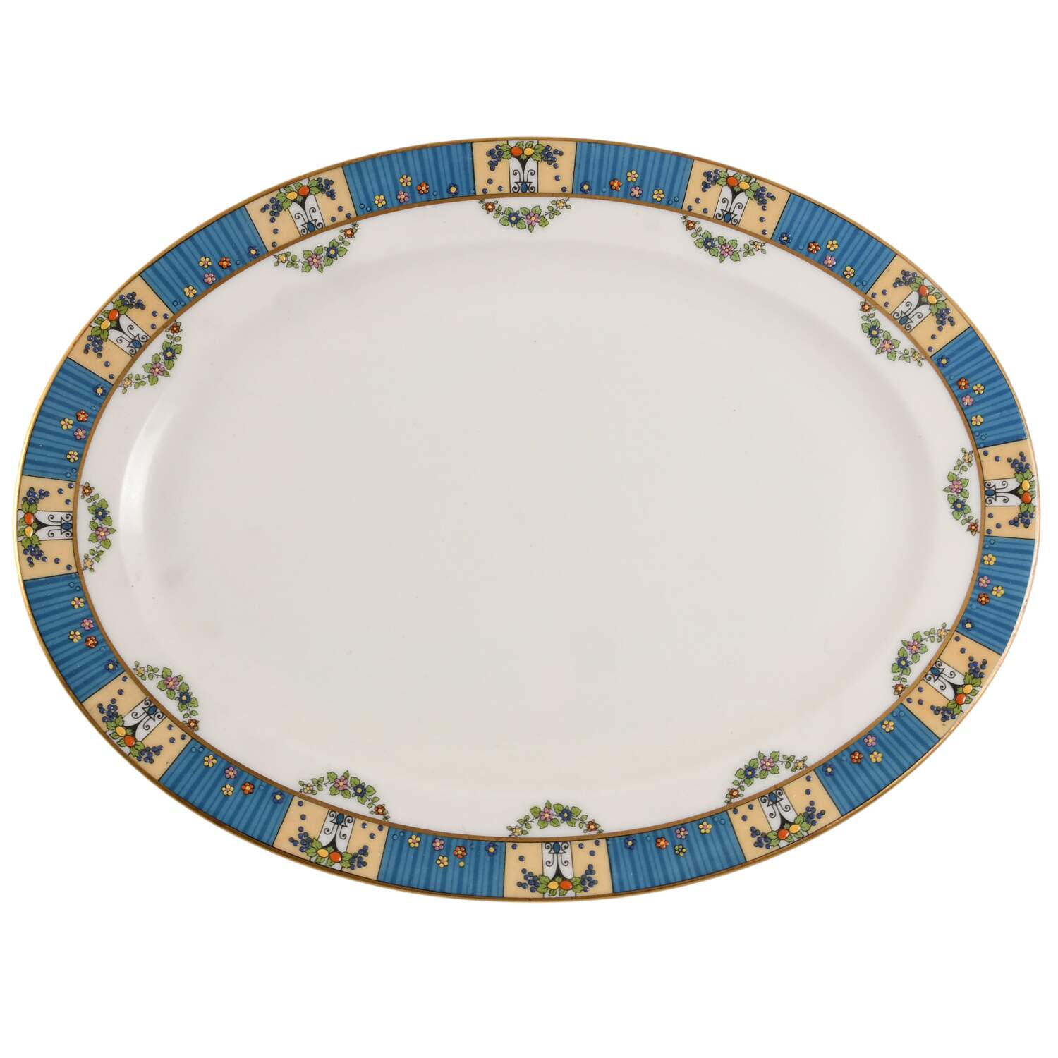 Tremont 13" Oval Serving Platter by Lenox-1