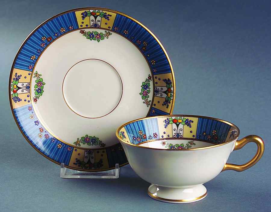 Tremont Footed Cup & Saucer Set by Lenox-1
