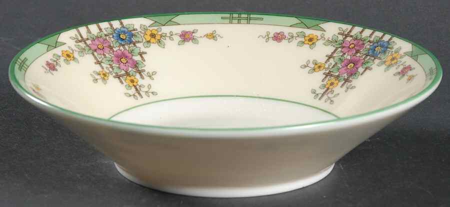 Trellis Ivory Fruit/Dessert (Sauce) Bowl by Lenox-1
