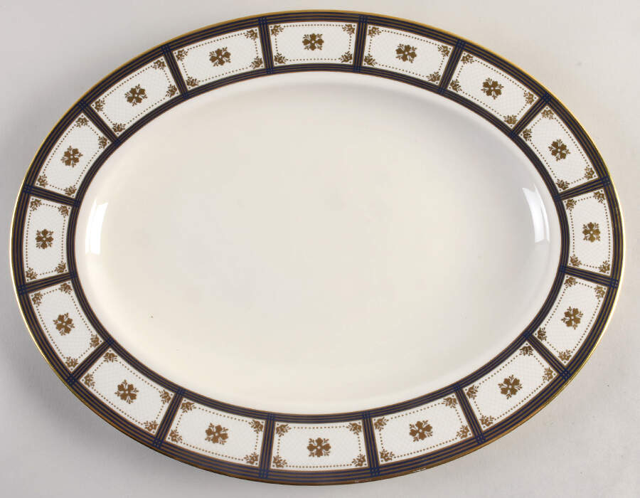 Trovatore 16" Oval Serving Platter by Lenox-1
