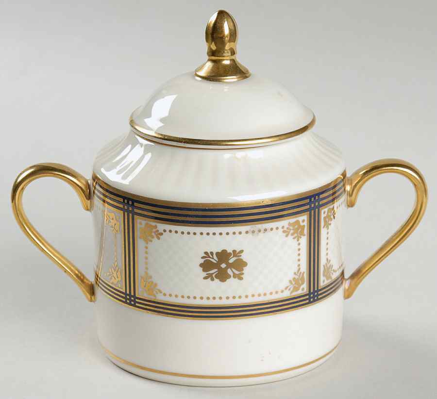 Trovatore Sugar Bowl & Lid by Lenox-1