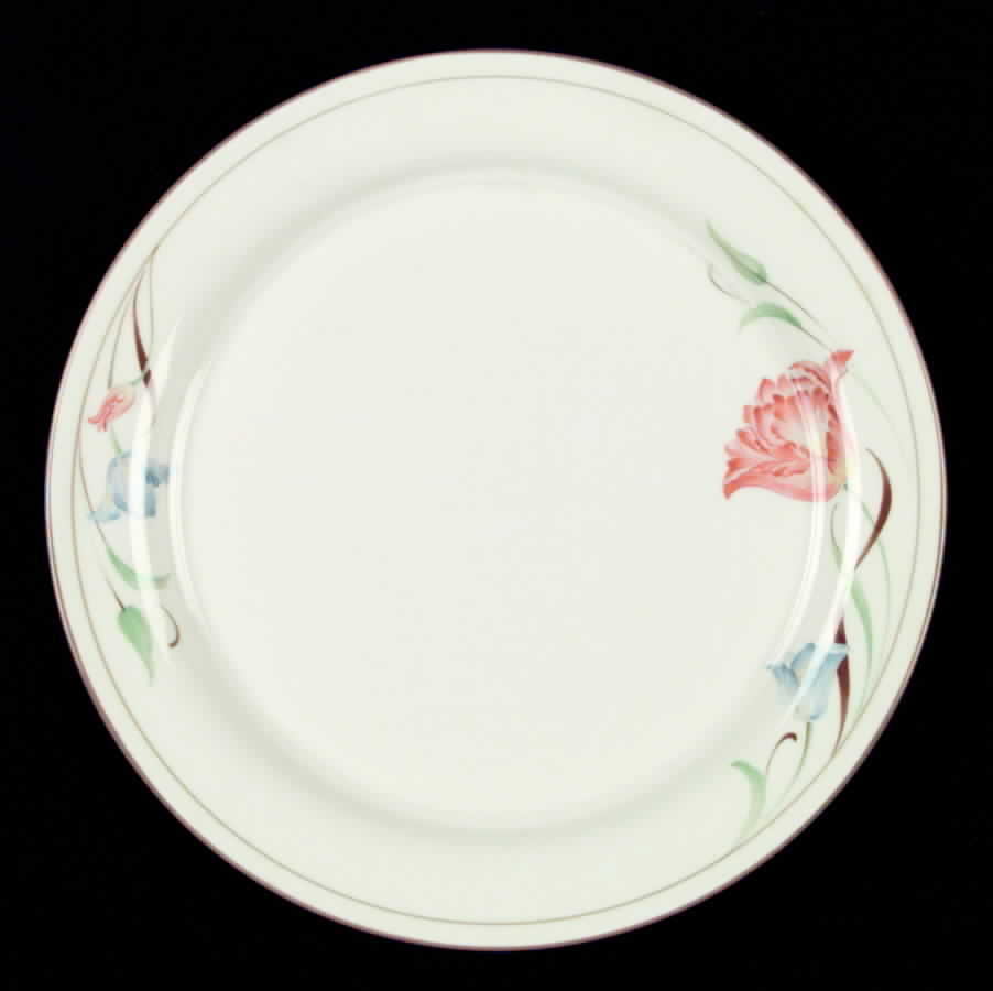 Tulips On Beige Dinner Plate by Lenox-1