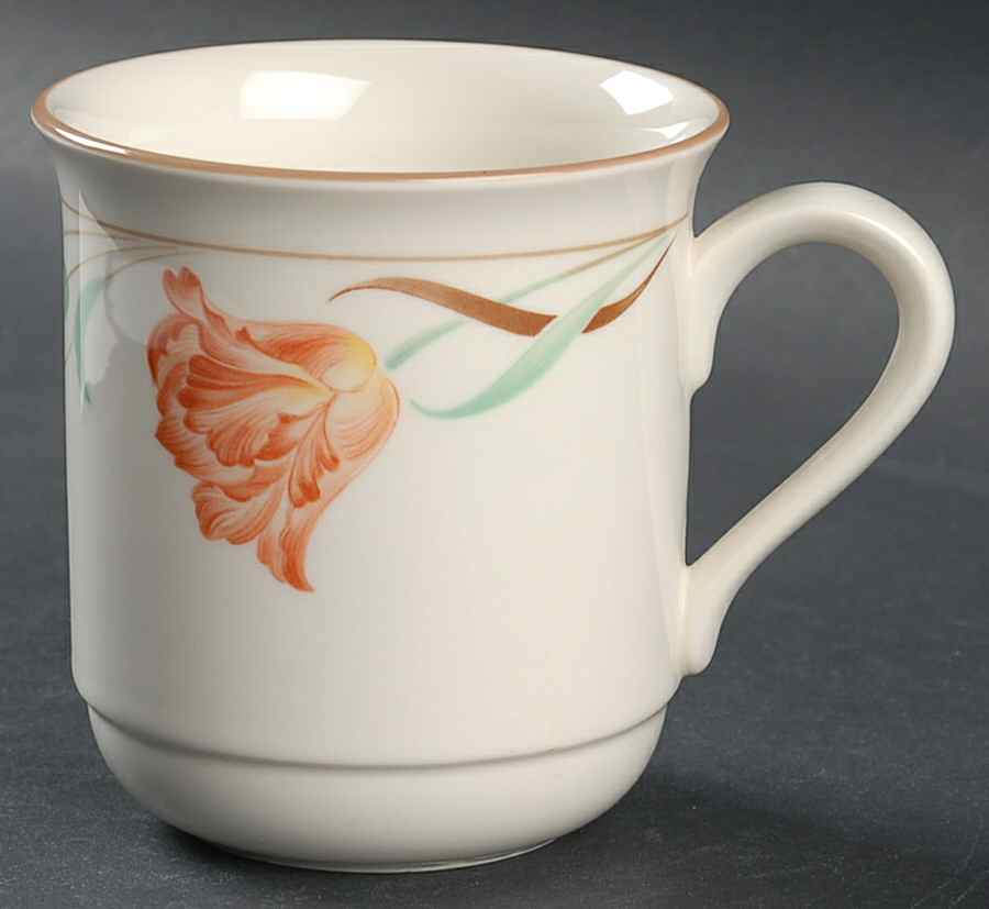 Tulips On Beige Mug by Lenox-1