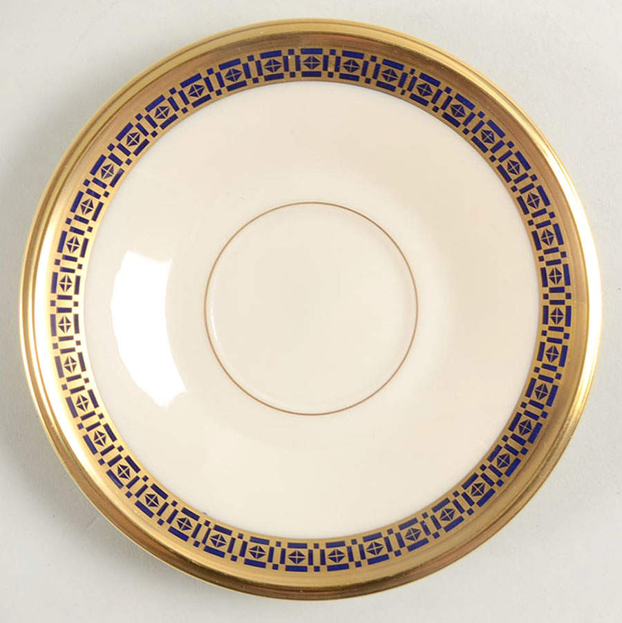 Tudor Saucer for Footed Cup by Lenox-1