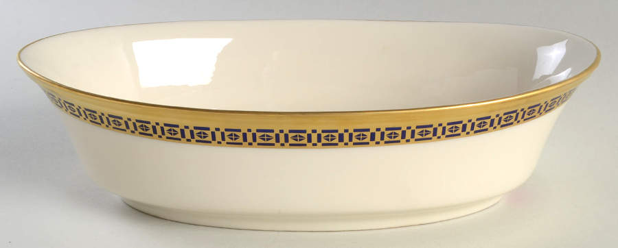 Tudor 10" Oval Vegetable Bowl by Lenox-1