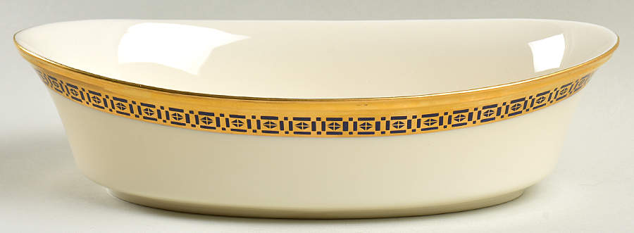 Tudor 10" Oval Vegetable Bowl by Lenox-1