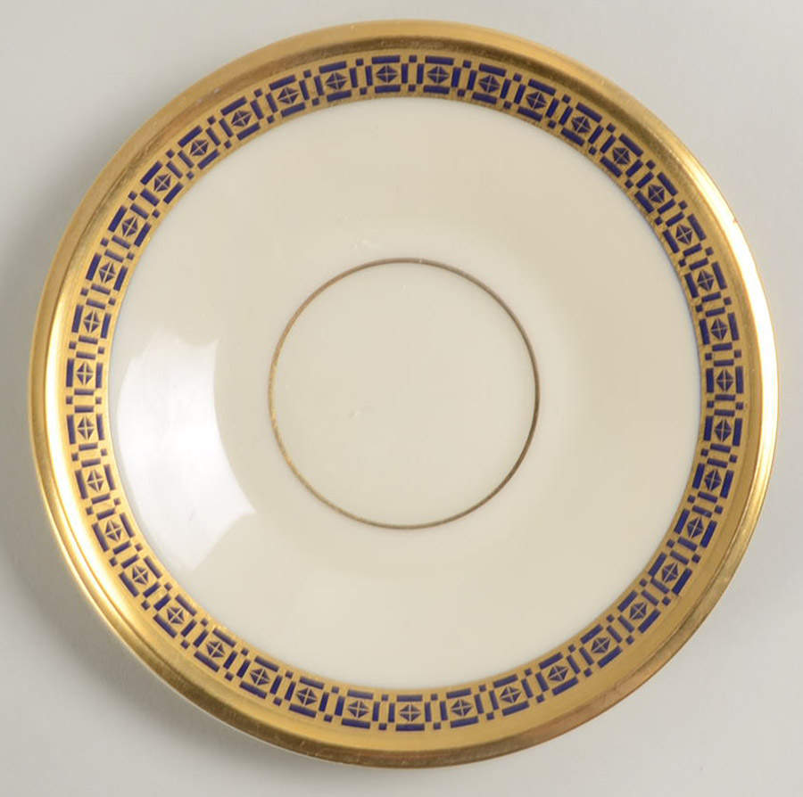 Tudor Saucer by Lenox-1