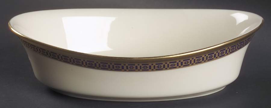 Tudor 8" Oval Vegetable Bowl by Lenox-1