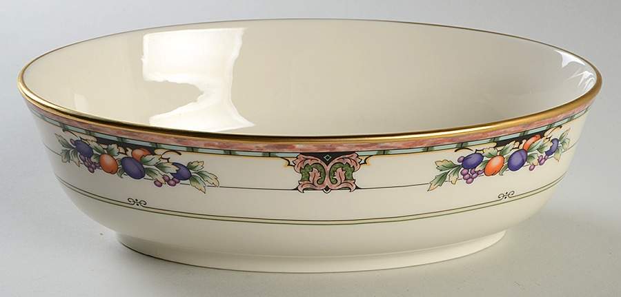 Tuscan Orchard 9" Oval Vegetable Bowl by Lenox-1