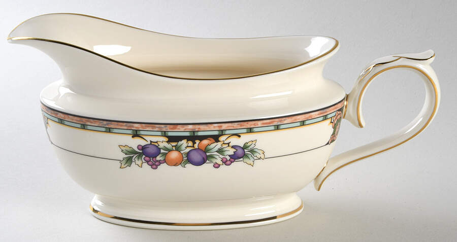 Tuscan Orchard Gravy Boat by Lenox-1