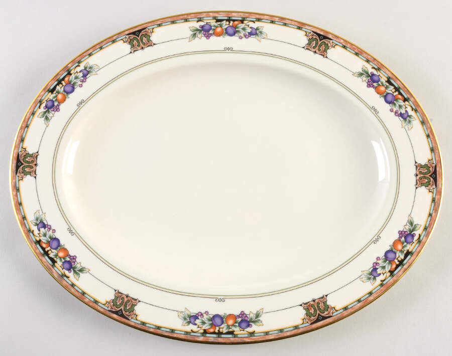 Tuscan Orchard 15" Oval Serving Platter by Lenox-1