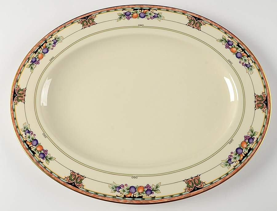 Tuscan Orchard 15" Oval Serving Platter by Lenox-1