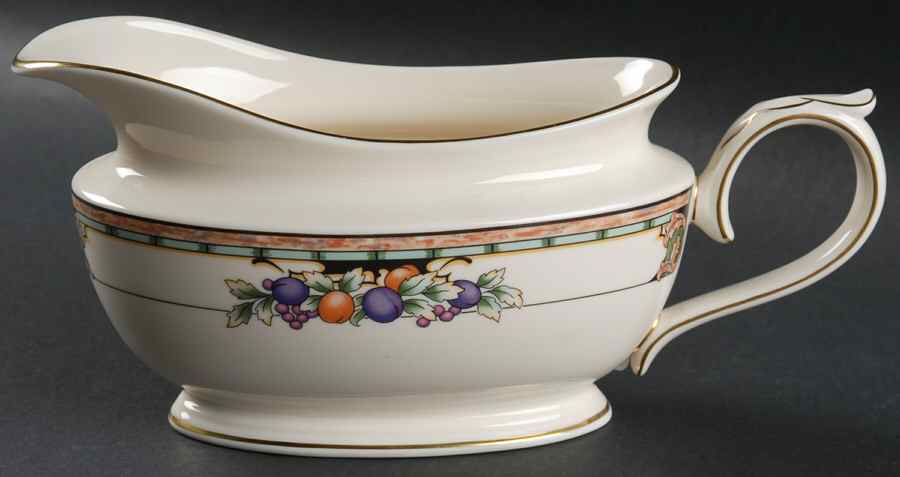 Tuscan Orchard Gravy Boat by Lenox-1