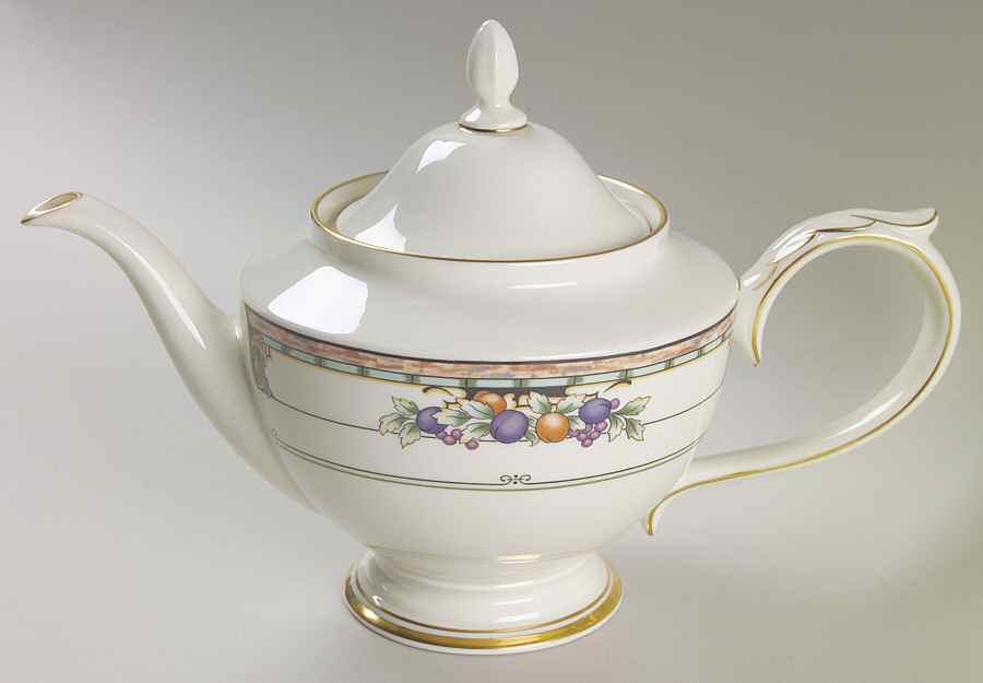 Tuscan Orchard Teapot & Lid by Lenox-1