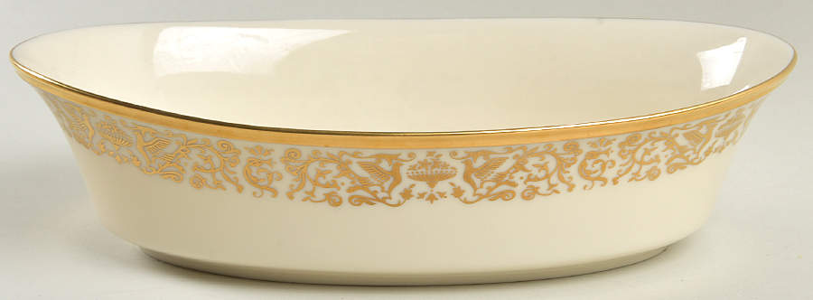 Tuscany 10" Oval Vegetable Bowl by Lenox-1